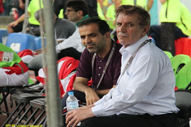 مسابقه دو تیم ملی فوتبال ناشنوایان ایران و استرالیا